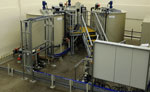 What is the Process of Treating Wastewater for Machine Cleaning?