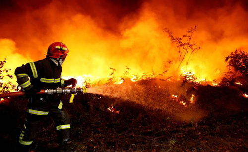 Wildfires in Europe